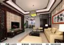 装修案例：成都全装公司中式风格客厅效果图