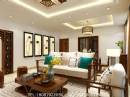 装修案例：置信逸都花园中式风格装修案例
