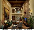 装修案例：富临山庄美式混搭风格案例