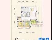 德坤恬园,户型图,点击放大