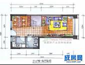 荷里活,户型图,点击放大