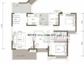 龙湖三千城,户型图,点击放大