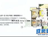 青年房产云上2期,户型图,点击放大