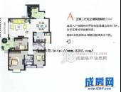 青年房产云上2期,户型图,点击放大