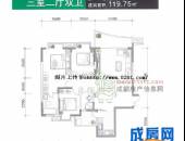 千居朝阳2期,户型图,点击放大