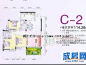 沙河丽景,户型图,点击放大