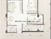 凯莱国际寓所,户型图,点击放大