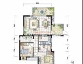 万科·加州湾,户型图,点击放大