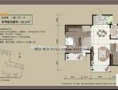天合凯旋城,户型图,点击放大