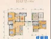 人和世家,户型图,点击放大