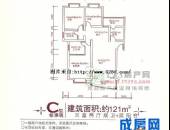 春晓华庭,户型图,点击放大