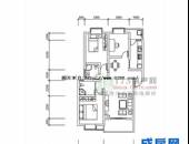 红枫别苑,户型图,点击放大