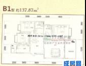 棠湖帝景,户型图,点击放大