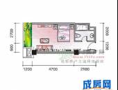 七彩空间,户型图,点击放大