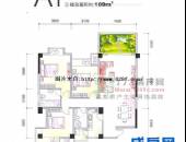 江安河畔,户型图,点击放大