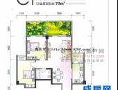 江安河畔,户型图,点击放大