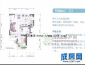 榕树岭八克拉,户型图,点击放大