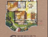 檀香山,户型图,点击放大