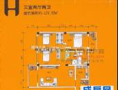 书香秀筑,户型图,点击放大