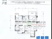 龙湖翠微清波,户型图,点击放大