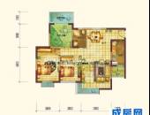 华晨雅庭,户型图,点击放大