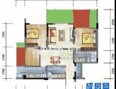 逸尚美庭,户型图,点击放大