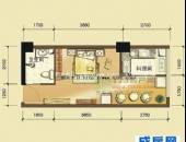 正成翡翠琉璃,户型图,点击放大