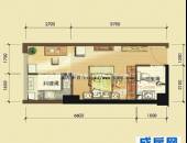 正成翡翠琉璃,户型图,点击放大