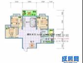 西郡兰庭,户型图,点击放大