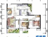 华宇蓉国府,户型图,点击放大