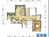 中森光华1号,户型图,点击放大