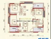 华府世家,户型图,点击放大
