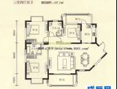 齐力·棕榈湖国际社区,户型图,点击放大