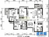 万科金色领域,户型图,点击放大