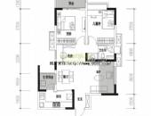 万科金色领域,户型图,点击放大