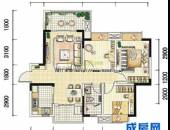 蓝光SOFA社区,户型图,点击放大