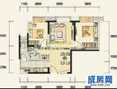 蓝光SOFA社区,户型图,点击放大