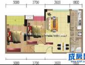 双楠偶寓,户型图,点击放大