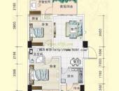 西区银座,户型图,点击放大