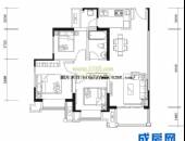 远洋朗郡,户型图,点击放大