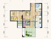 锦城华府,户型图,点击放大