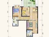 锦城华府,户型图,点击放大