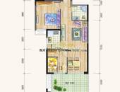 锦城华府,户型图,点击放大