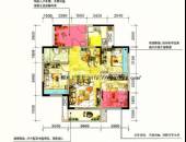 蓝光四叶城,户型图,点击放大