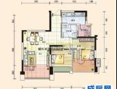 汇厦沙河锦庭,户型图,点击放大