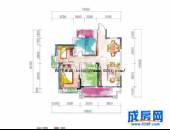 宏达世纪丽景,户型图,点击放大