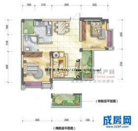 上东阳光美悦林-户型图