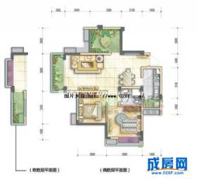 上东阳光美悦林-户型图