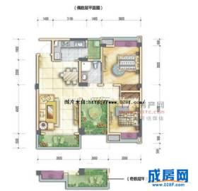 上东阳光美悦林-户型图