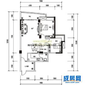 天晨花溪碧-户型图